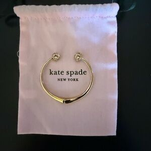 Kate Spade Gold Open Cuff Bracelet